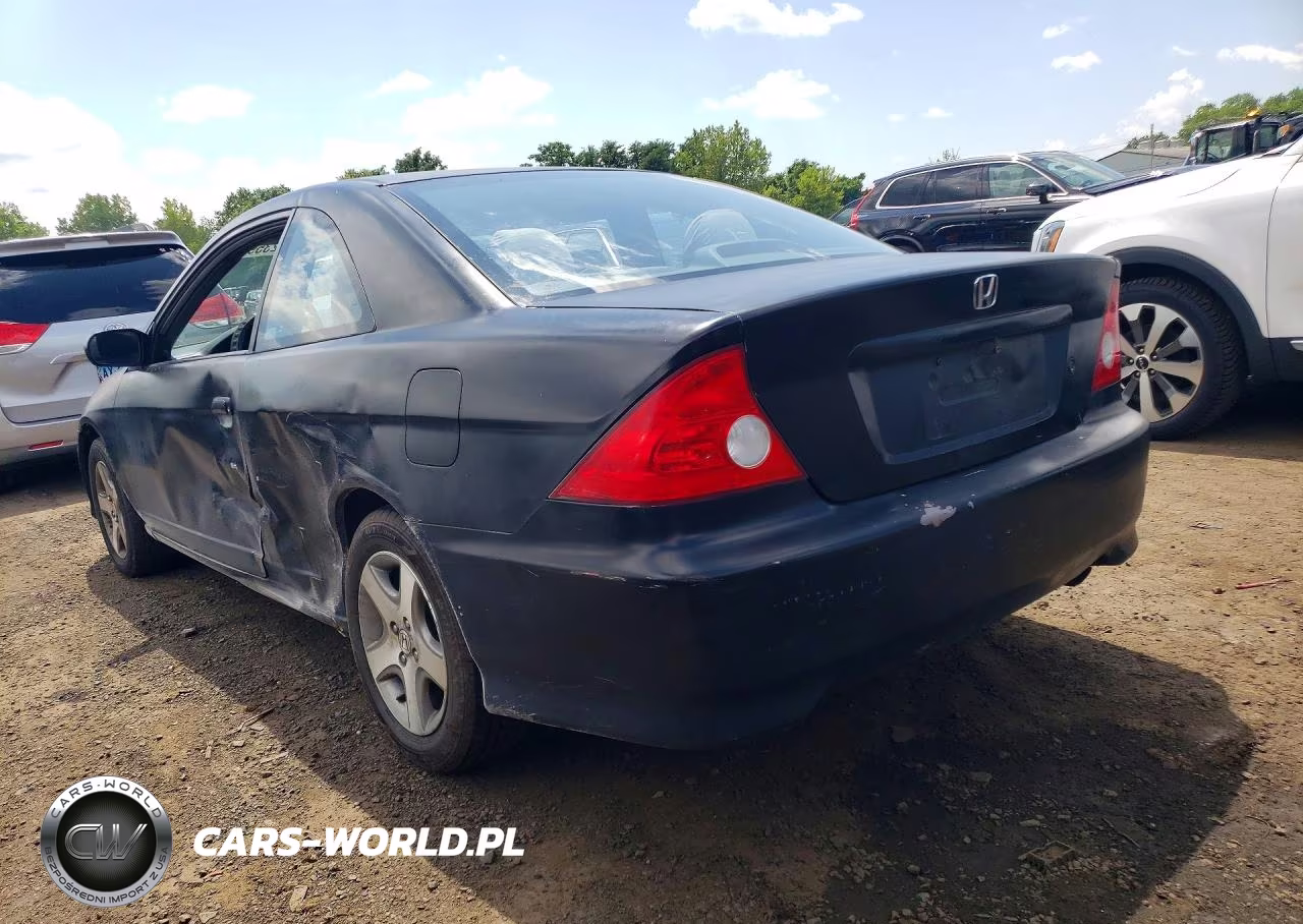 2004 Honda Civic Ex VIN:1HGEM22984L021203 - 2