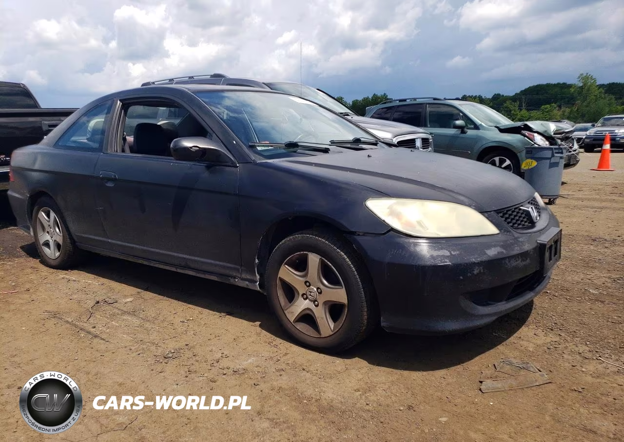 2004 Honda Civic Ex VIN:1HGEM22984L021203 - 4
