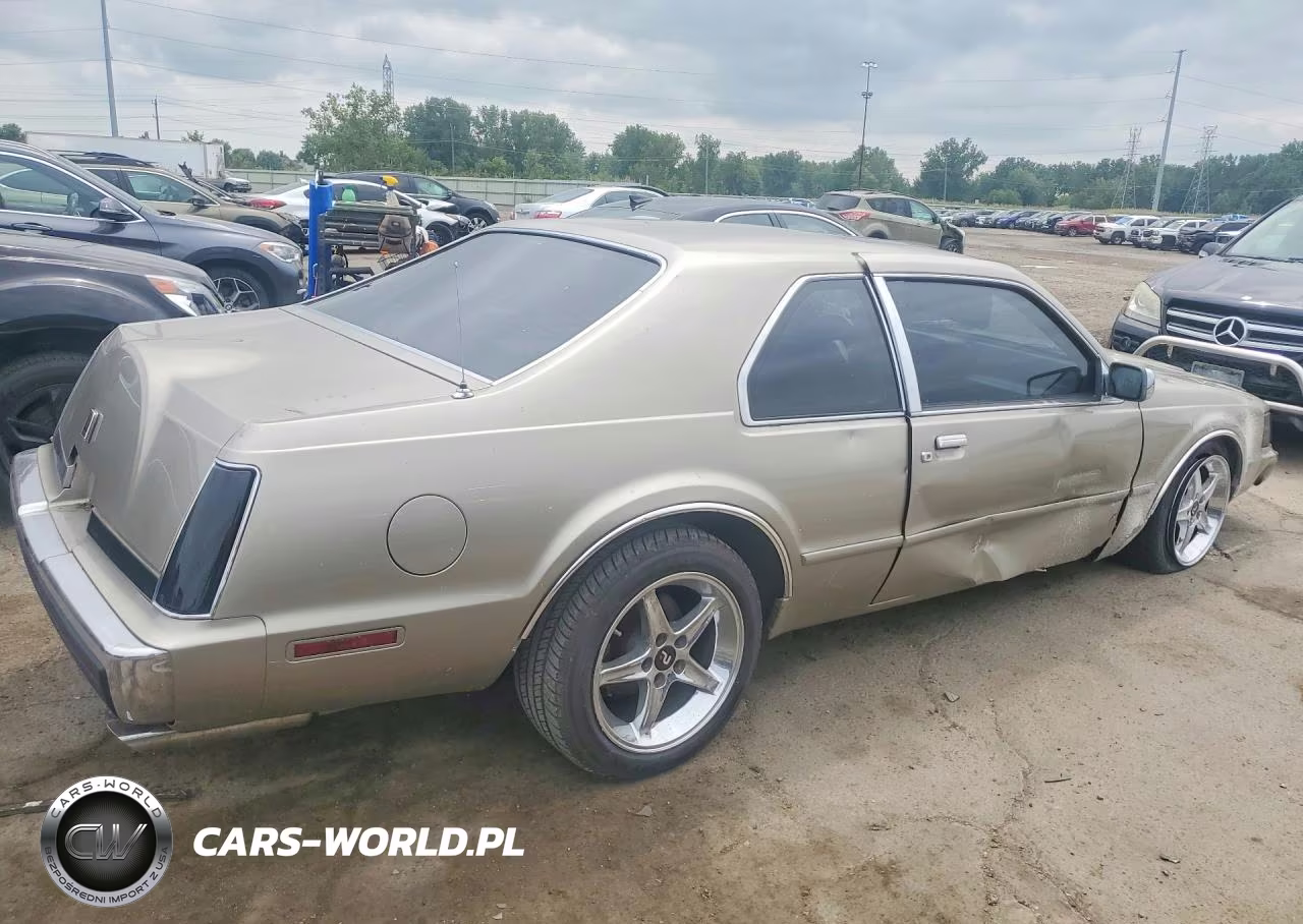 1988 LINCOLN MARK VII L LSC VIN:1LNBM93E0JY624288 - 3