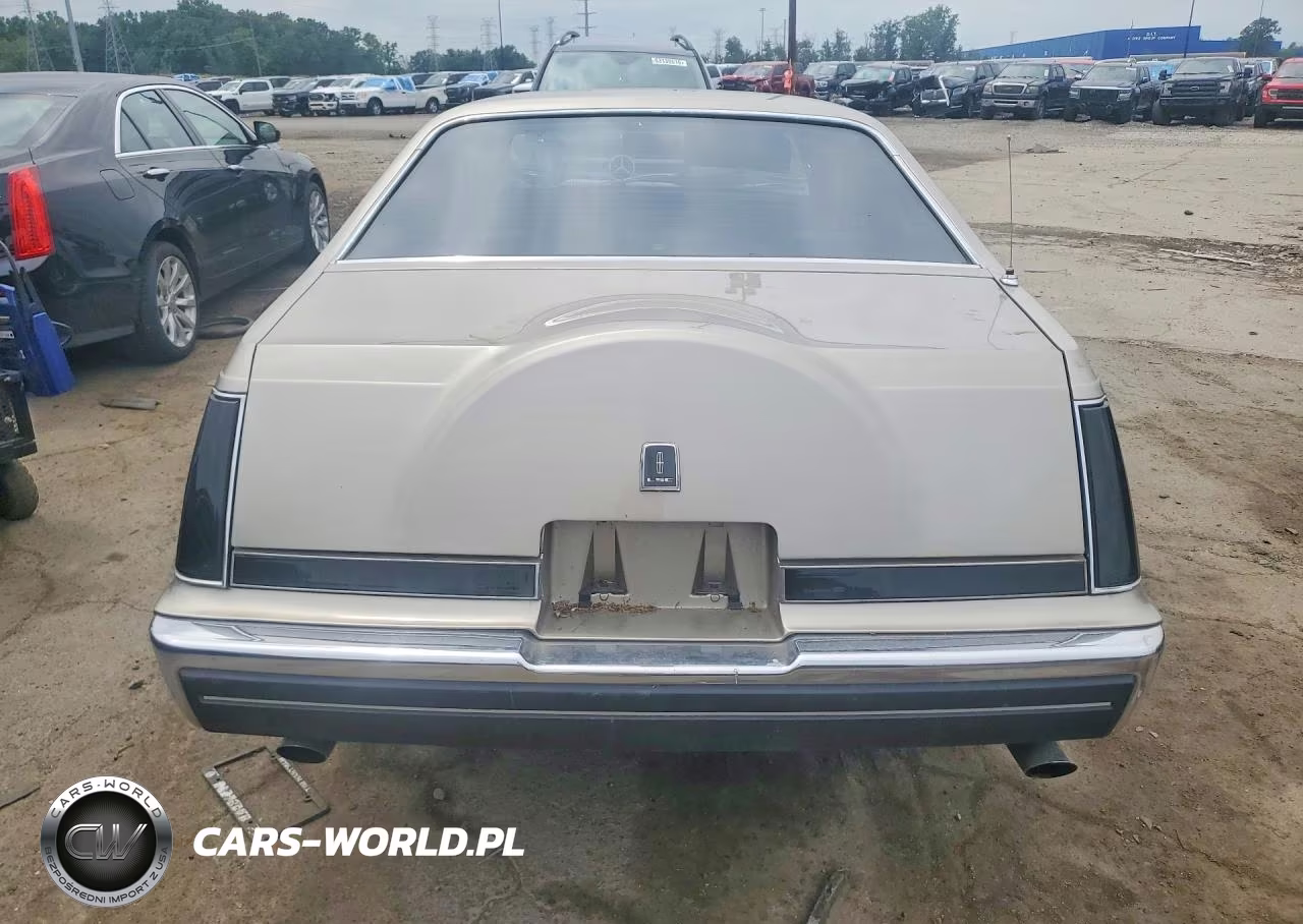 1988 LINCOLN MARK VII L LSC VIN:1LNBM93E0JY624288 - 6
