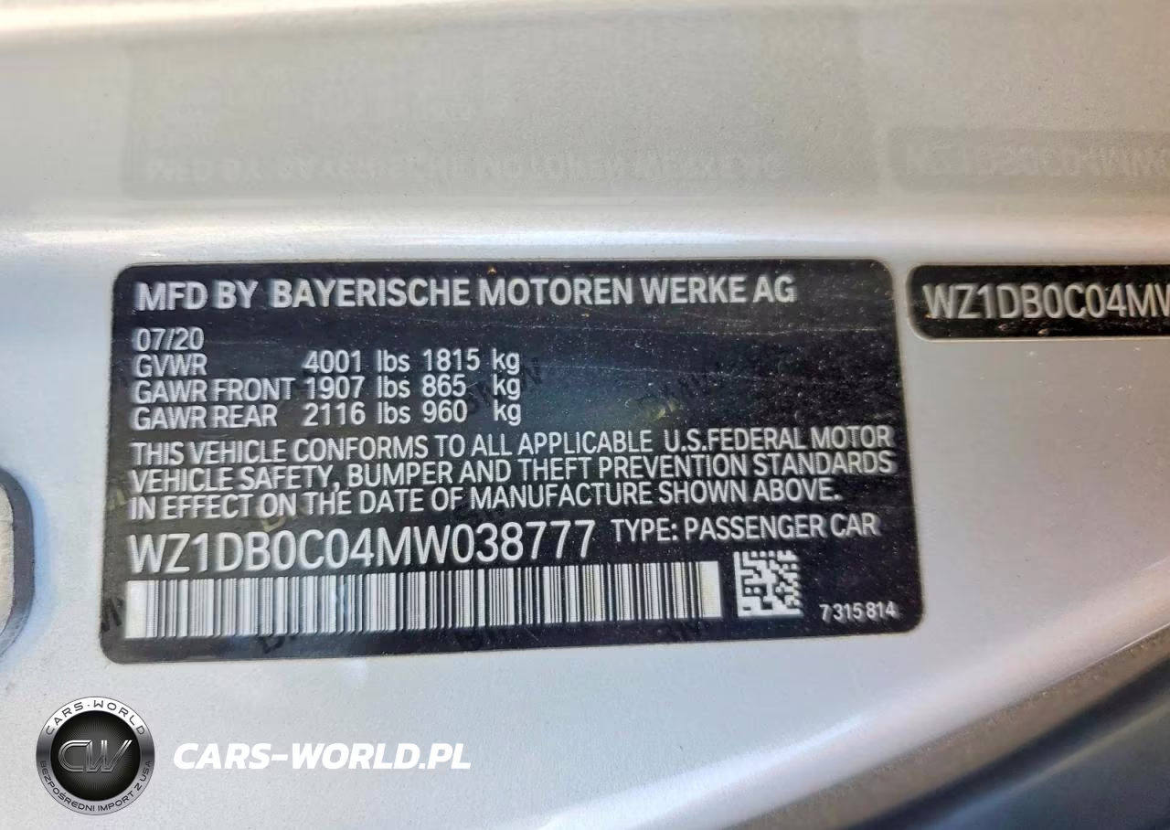2021 Toyota Gr Supra 3.0 Premium VIN:WZ1DB0C04MW038777 - 12