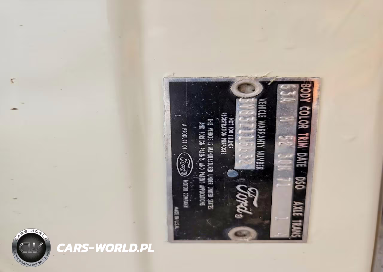 1963 Ford Uk VIN:3Y93Z115632 - 12