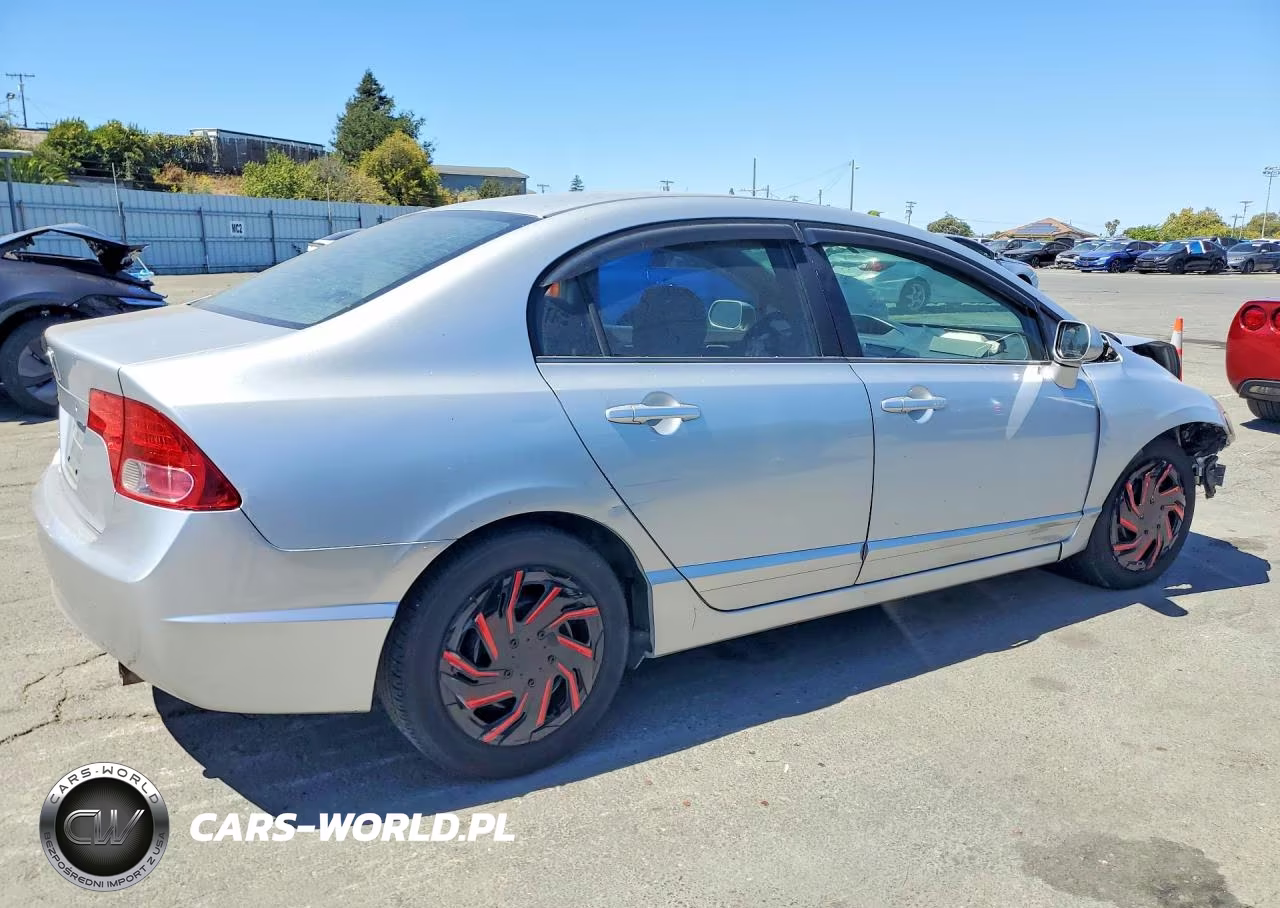 2007 Honda Civic Lx VIN:1HGFA16507L095492 - 3
