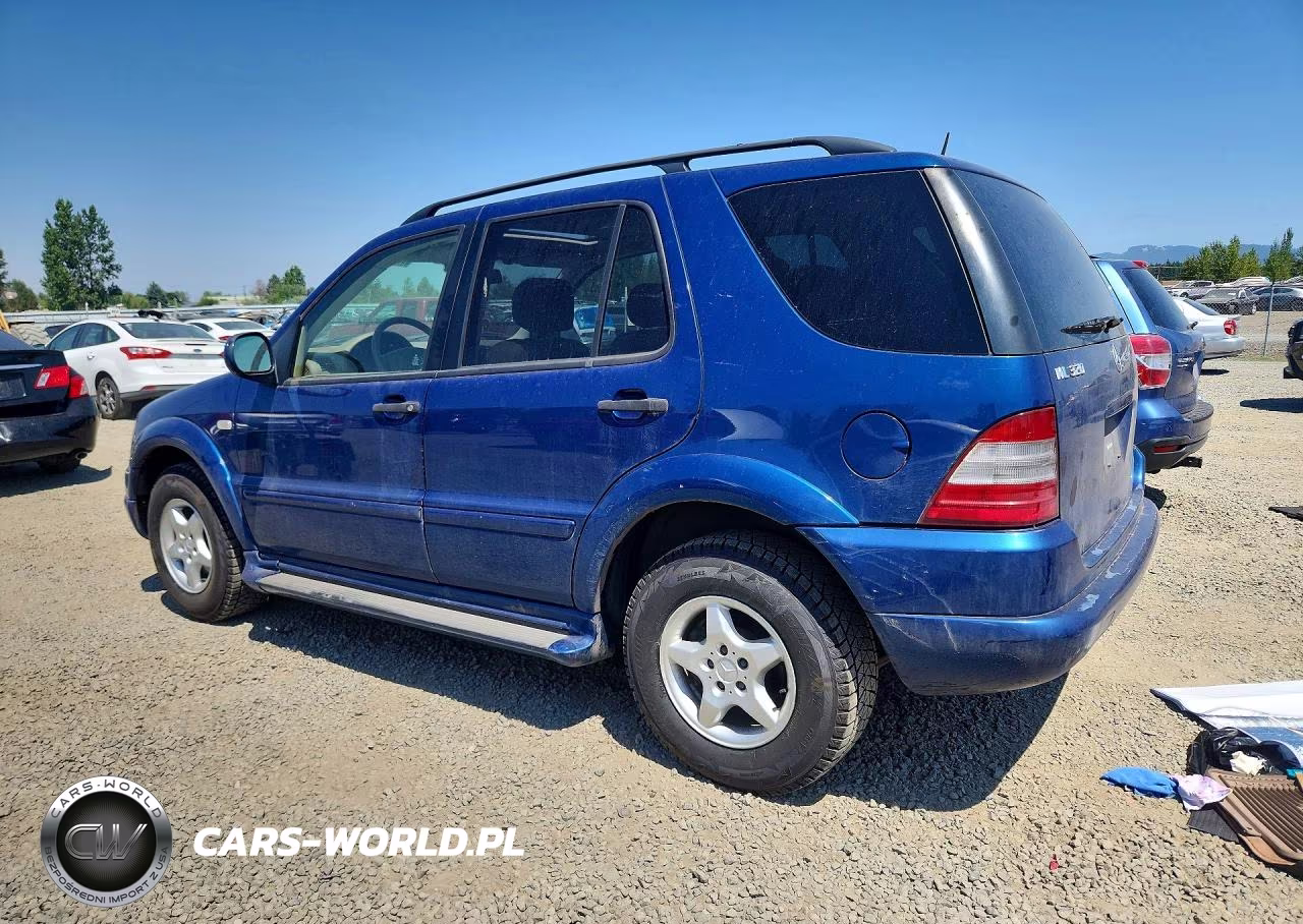 2001 Merz Ml-Class VIN:4JGAB54E51A272178 - 2