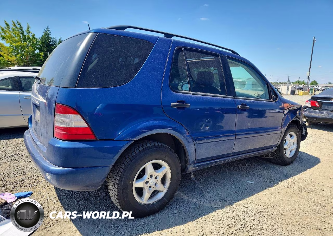 2001 Merz Ml-Class VIN:4JGAB54E51A272178 - 3