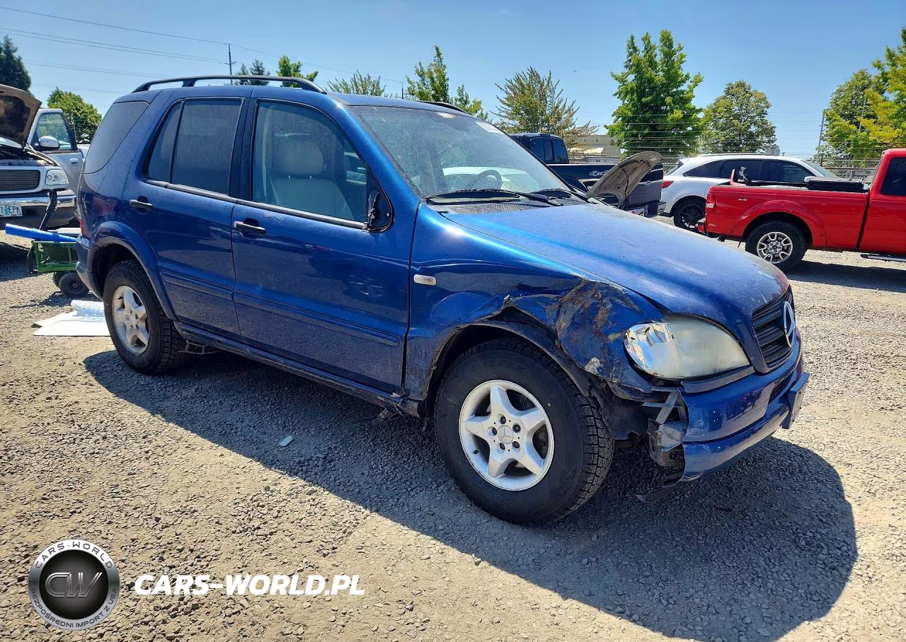 2001 Merz Ml-Class VIN:4JGAB54E51A272178 - 4