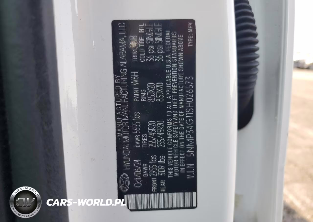 2025 Hyundai Santa Fe Limited VIN:5NMP34G11SH026573 - 14