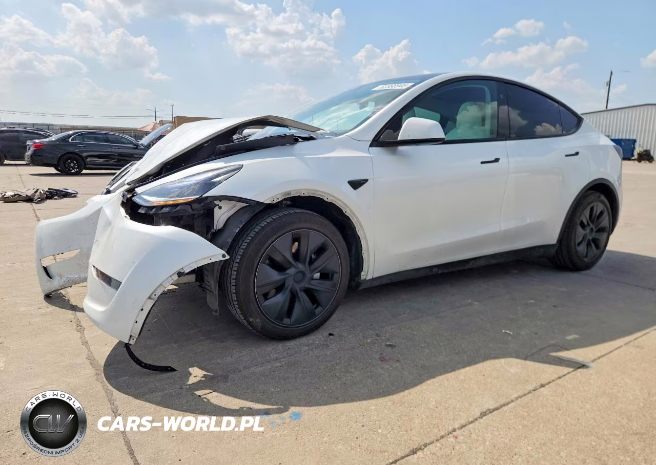 2024 Tesla Model Y VIN:7SAYGDED6RA325154 - 1