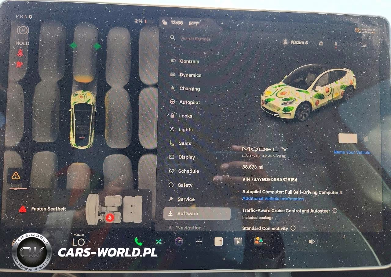 2024 Tesla Model Y VIN:7SAYGDED6RA325154 - 9