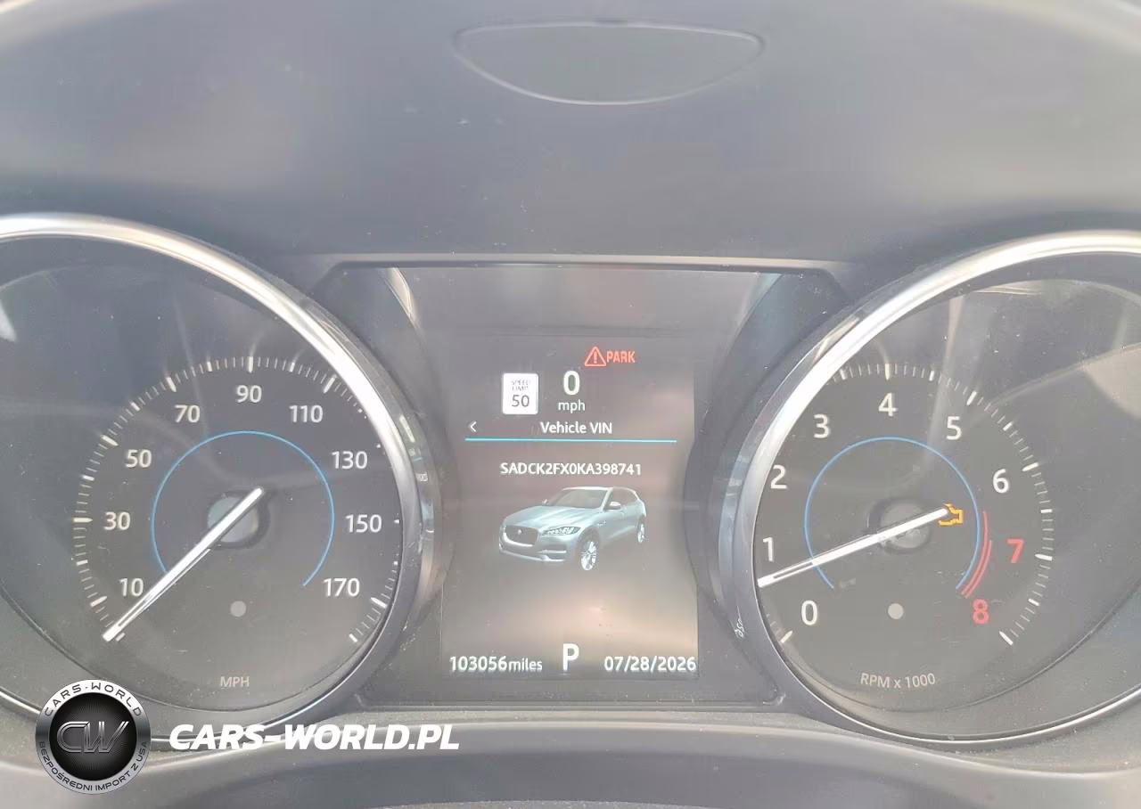 2019 Jaguar F-Pace Prestige VIN:SADCK2FX0KA398741 - 9