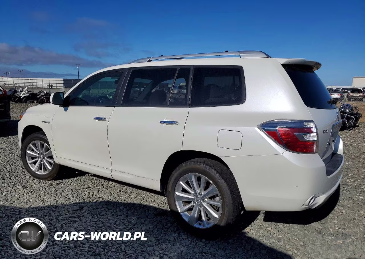 2009 Toyota Highlander Hybrid VIN:JTEEW41A292026020 - 2