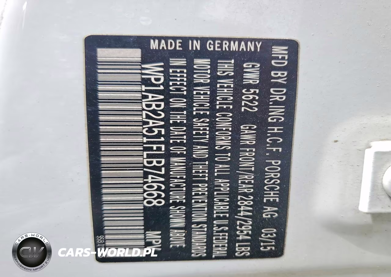 2015 Porsche Macan S VIN:WP1AB2A51FLB74668 - 13