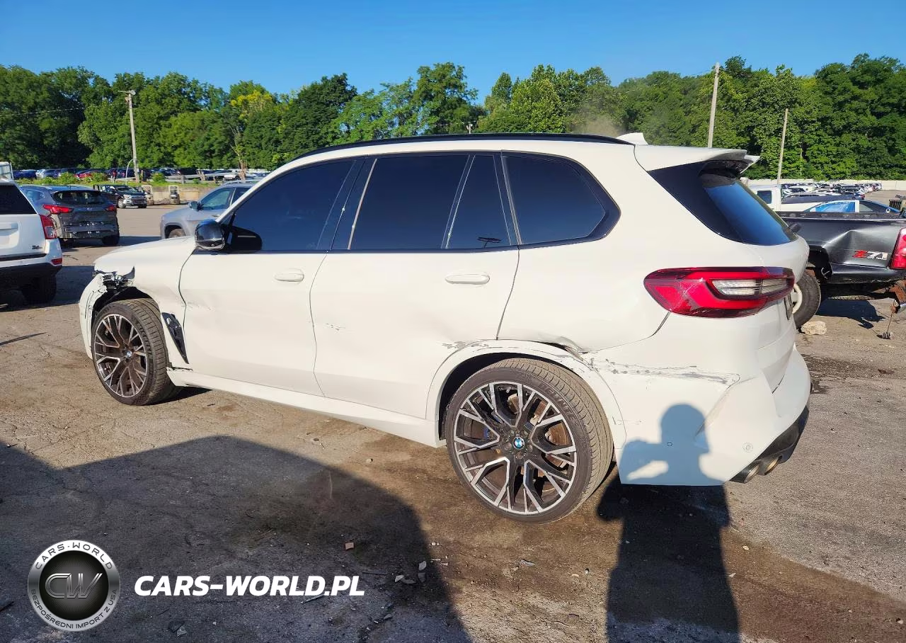 2022 BMW X5 M VIN:5YMJU0C09N9K25032 - 2