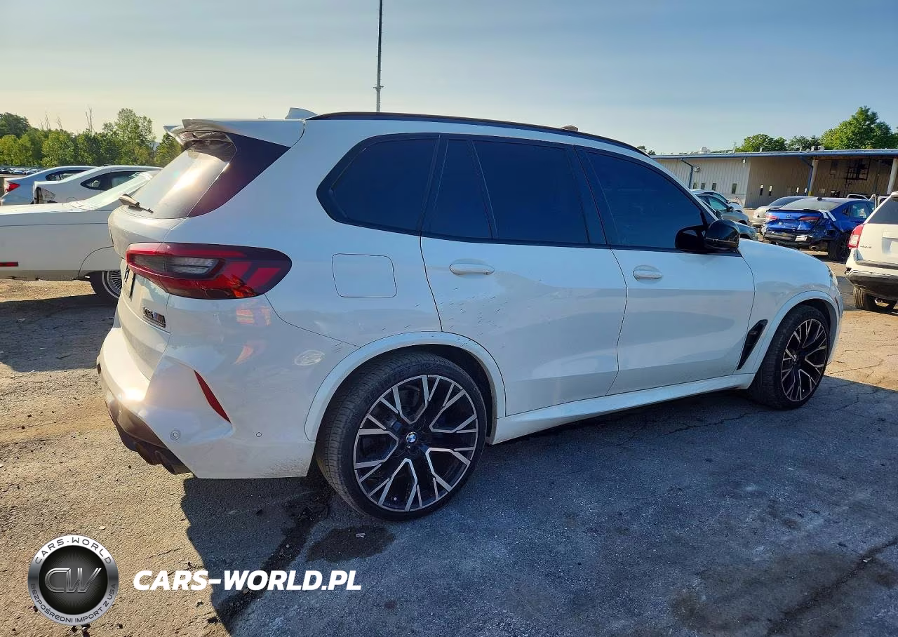 2022 BMW X5 M VIN:5YMJU0C09N9K25032 - 3