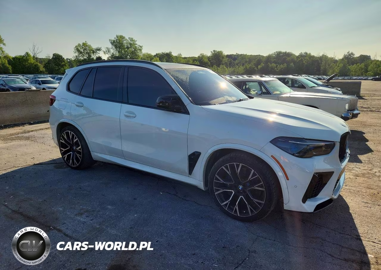 2022 BMW X5 M VIN:5YMJU0C09N9K25032 - 4