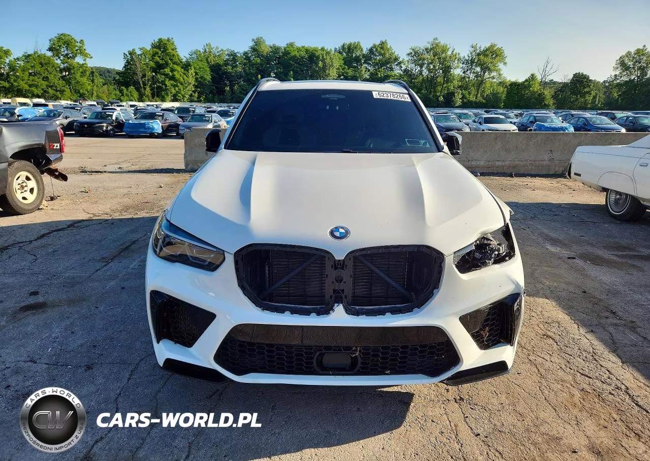 2022 BMW X5 M VIN:5YMJU0C09N9K25032 - 5
