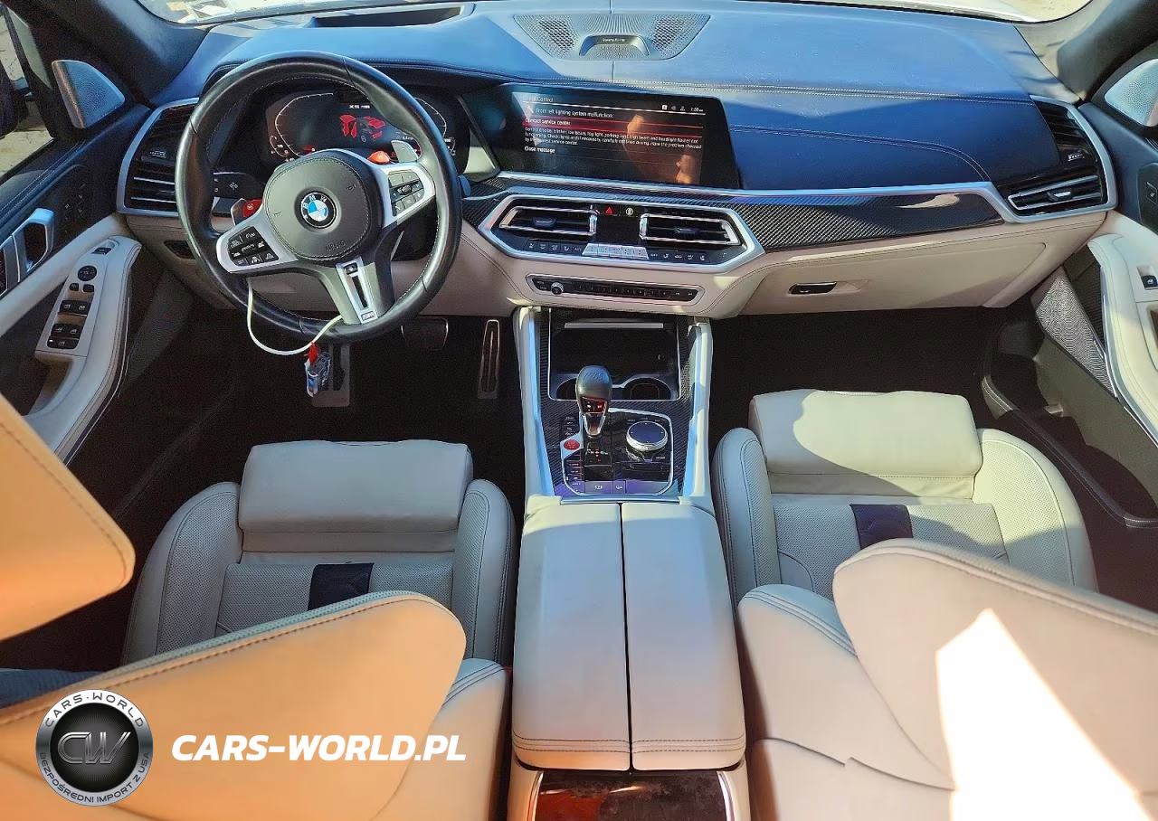 2022 BMW X5 M VIN:5YMJU0C09N9K25032 - 8