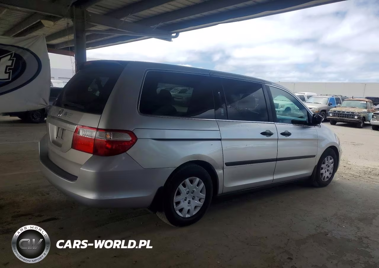 2007 Honda Odyssey Lx VIN:5FNRL38277B048340 - 3