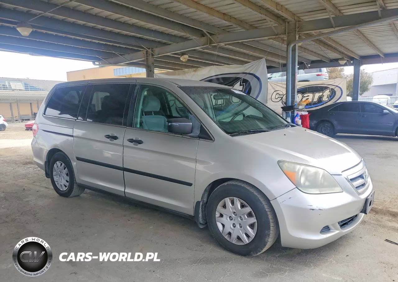 2007 Honda Odyssey Lx VIN:5FNRL38277B048340 - 4