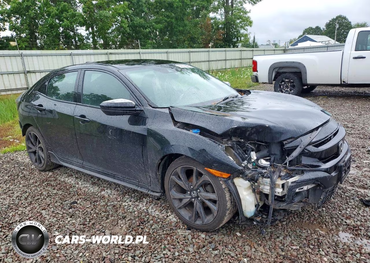 2019 Honda Civic Sport VIN:SHHFK7G41KU217484 - 4