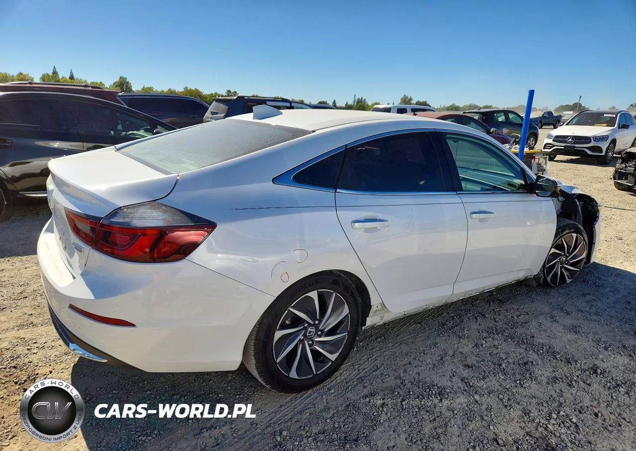 2019 Honda Insight Touring VIN:19XZE4F99KE014365 - 3