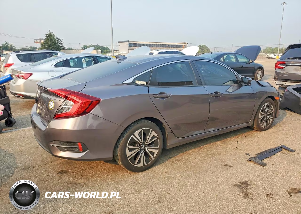 2017 Honda Civic Exl VIN:19XFC1F71HE017355 - 3