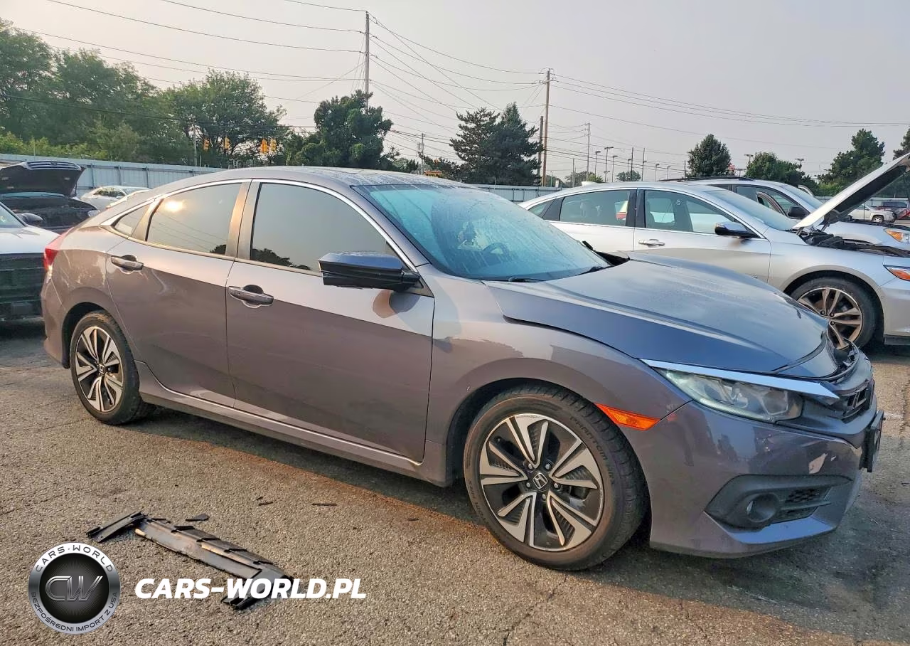 2017 Honda Civic Exl VIN:19XFC1F71HE017355 - 4