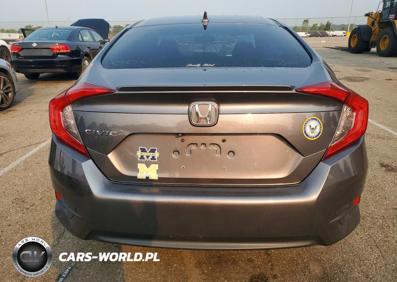 2017 Honda Civic Exl VIN:19XFC1F71HE017355 - 6