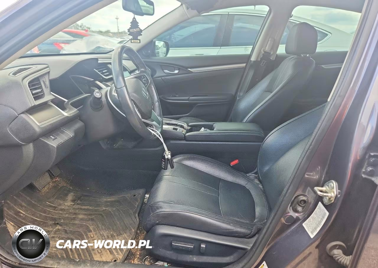 2017 Honda Civic Exl VIN:19XFC1F71HE017355 - 7