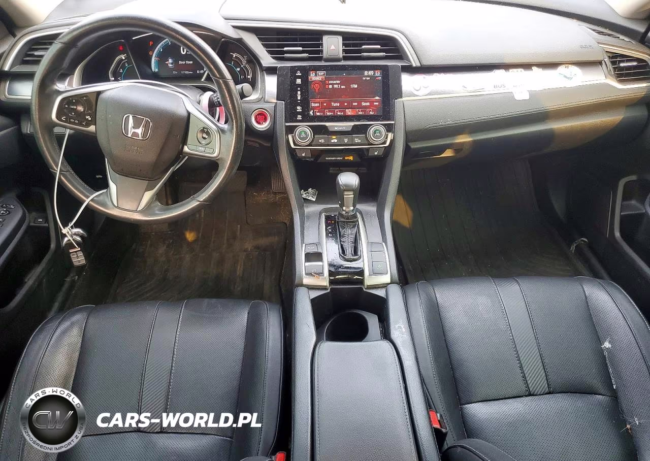 2017 Honda Civic Exl VIN:19XFC1F71HE017355 - 8