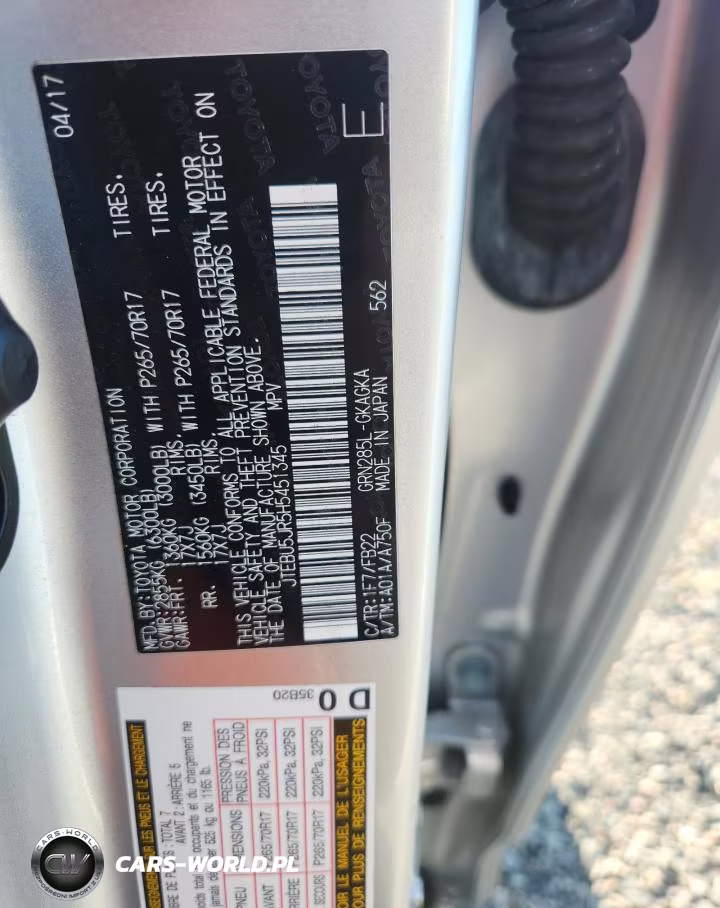 2017 Toyota 4Runner Sr5 VIN:JTEBU5JR5H5451345 - 12