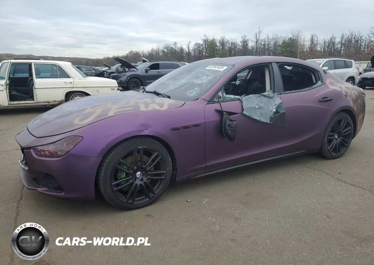 2016 Maserati Ghibli S VIN:ZAM57RSA4G1169059 - 1