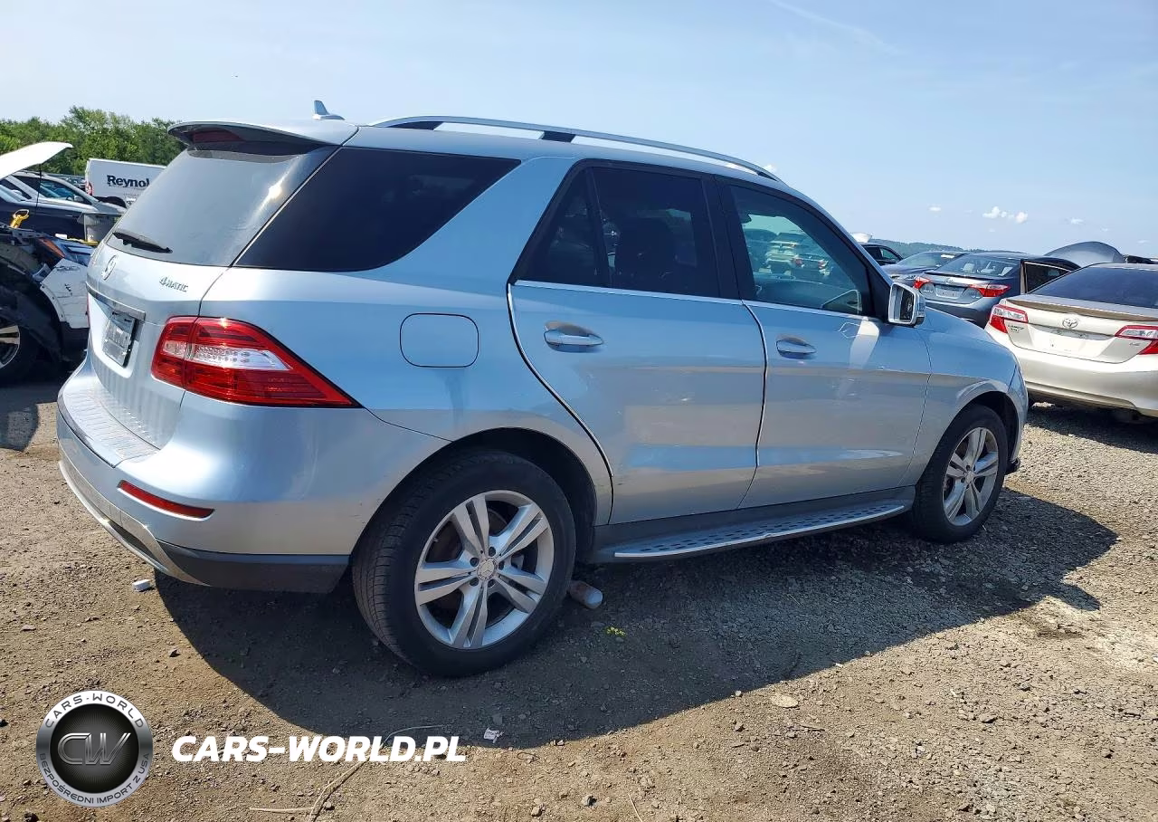 2014 Mercedes-Benz Ml 350 4Matic VIN:4JGDA5HB8EA318687 - 3
