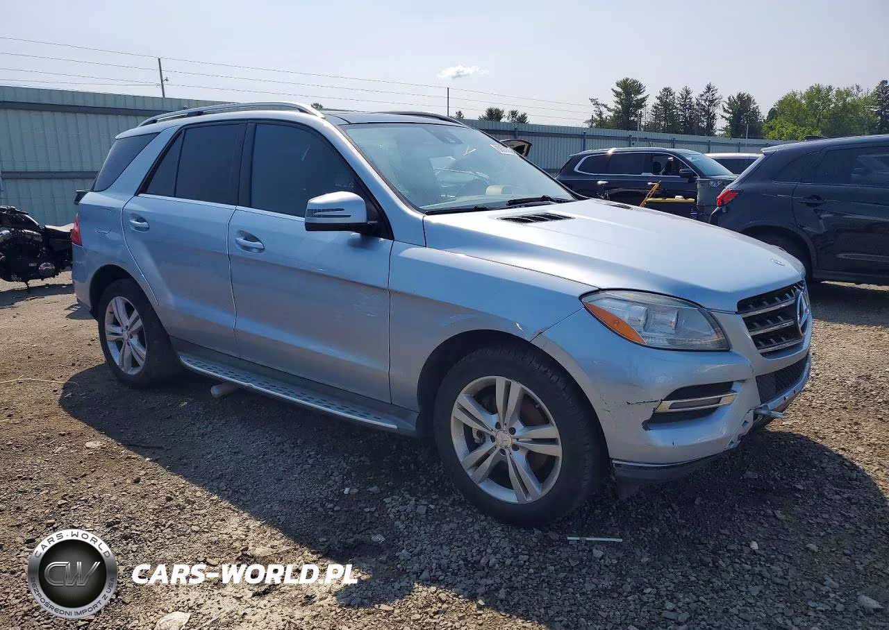 2014 Mercedes-Benz Ml 350 4Matic VIN:4JGDA5HB8EA318687 - 4