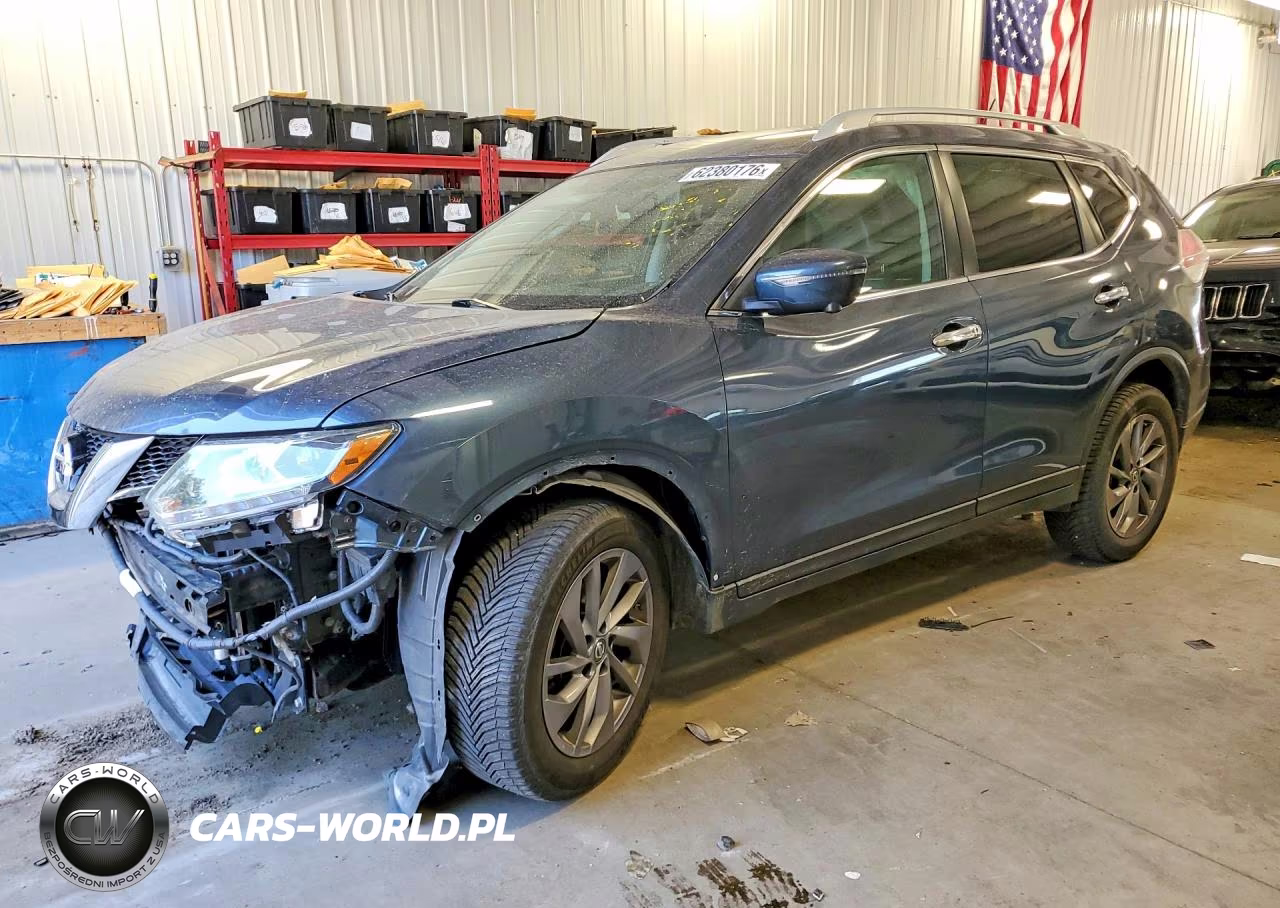 2016 Nissan Rogue S VIN:5N1AT2MV2GC735029 - 1