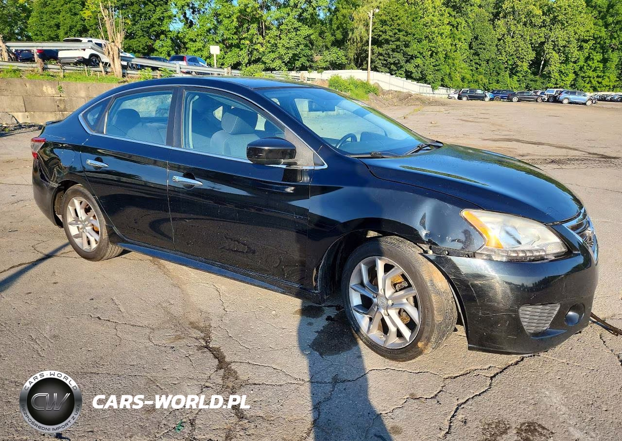 2013 Nissan Sentra S VIN:3N1AB7AP3DL775567 - 4