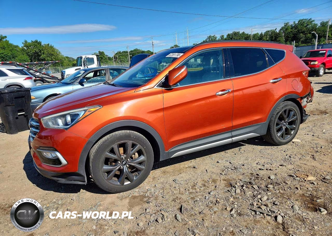 2017 Hyundai Santa Fe Sport 2.0T Ultimate VIN:5XYZW4LA6HG448024 - 1