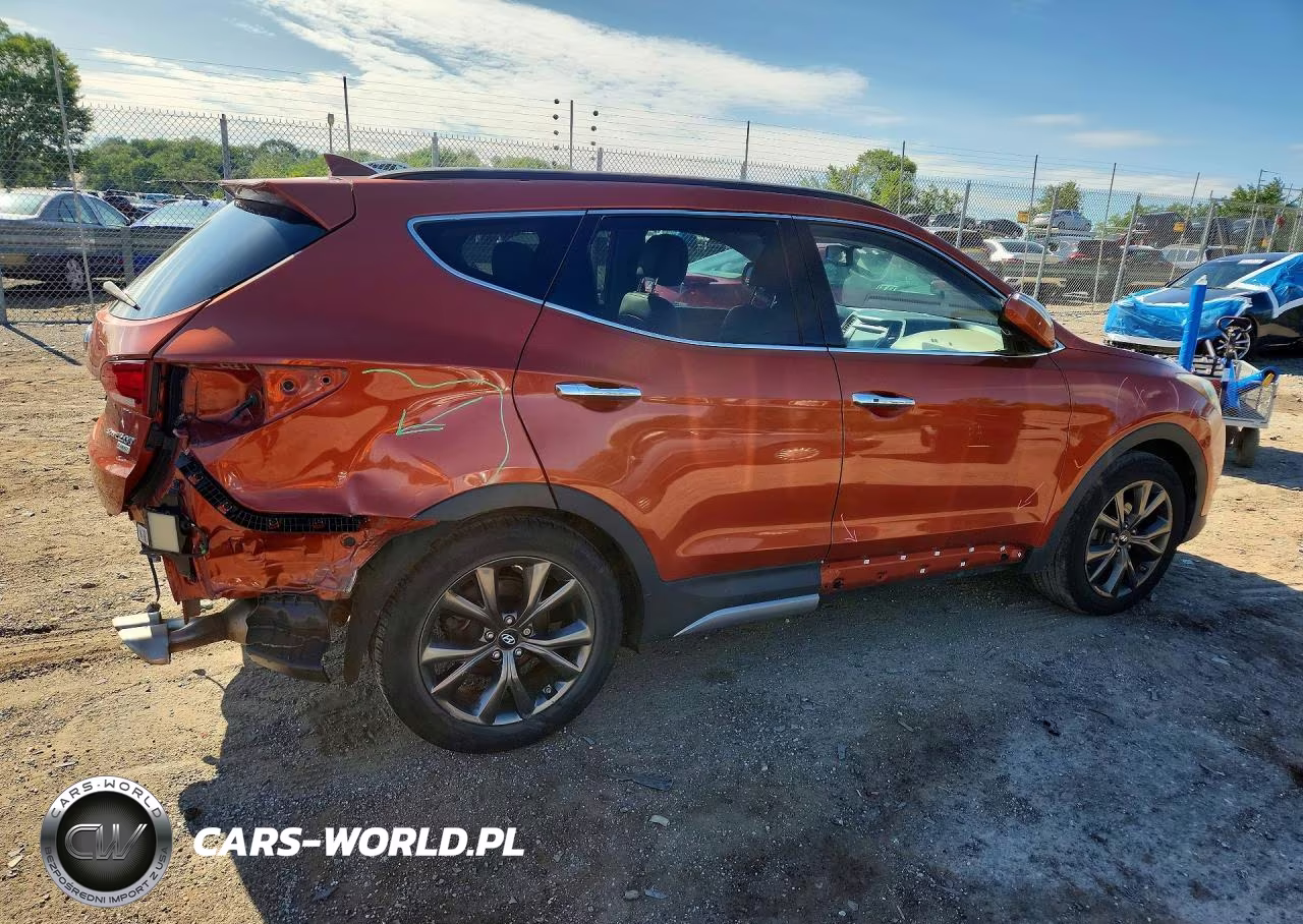 2017 Hyundai Santa Fe Sport 2.0T Ultimate VIN:5XYZW4LA6HG448024 - 3