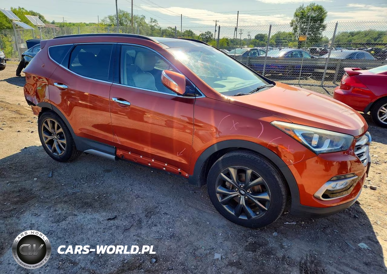 2017 Hyundai Santa Fe Sport 2.0T Ultimate VIN:5XYZW4LA6HG448024 - 4