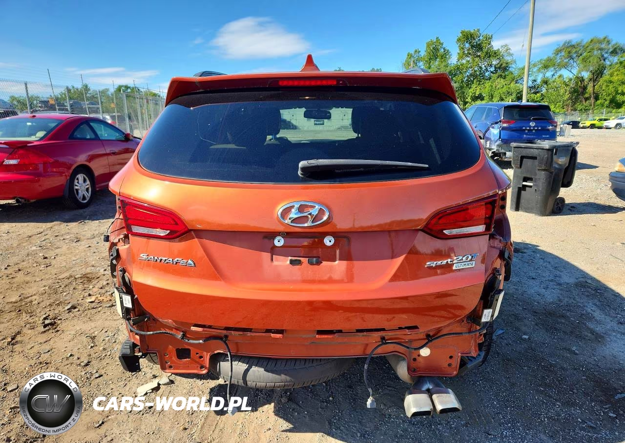 2017 Hyundai Santa Fe Sport 2.0T Ultimate VIN:5XYZW4LA6HG448024 - 6