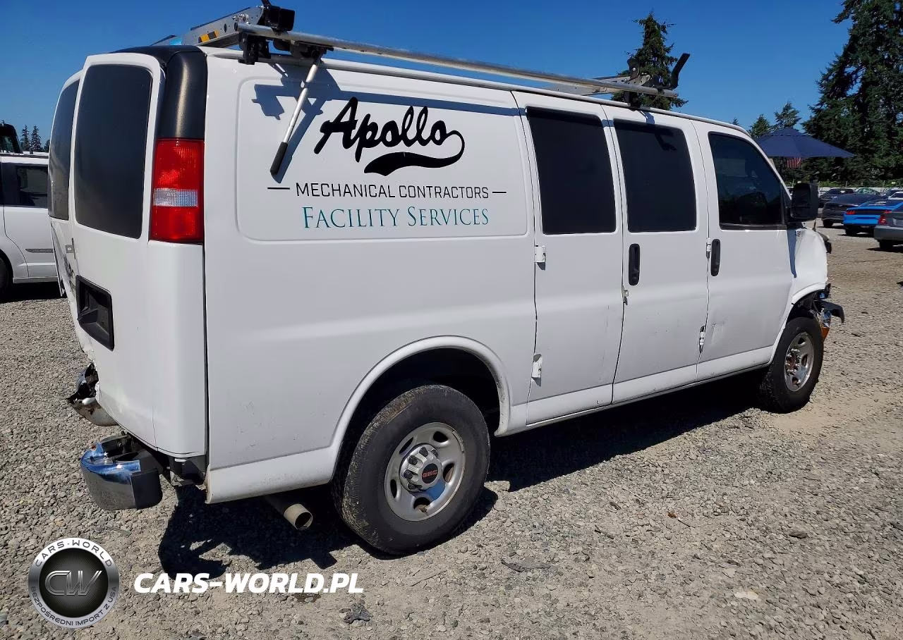 2021 GMC Savana G2500 VIN:1GTW7AFP9M1271610 - 3