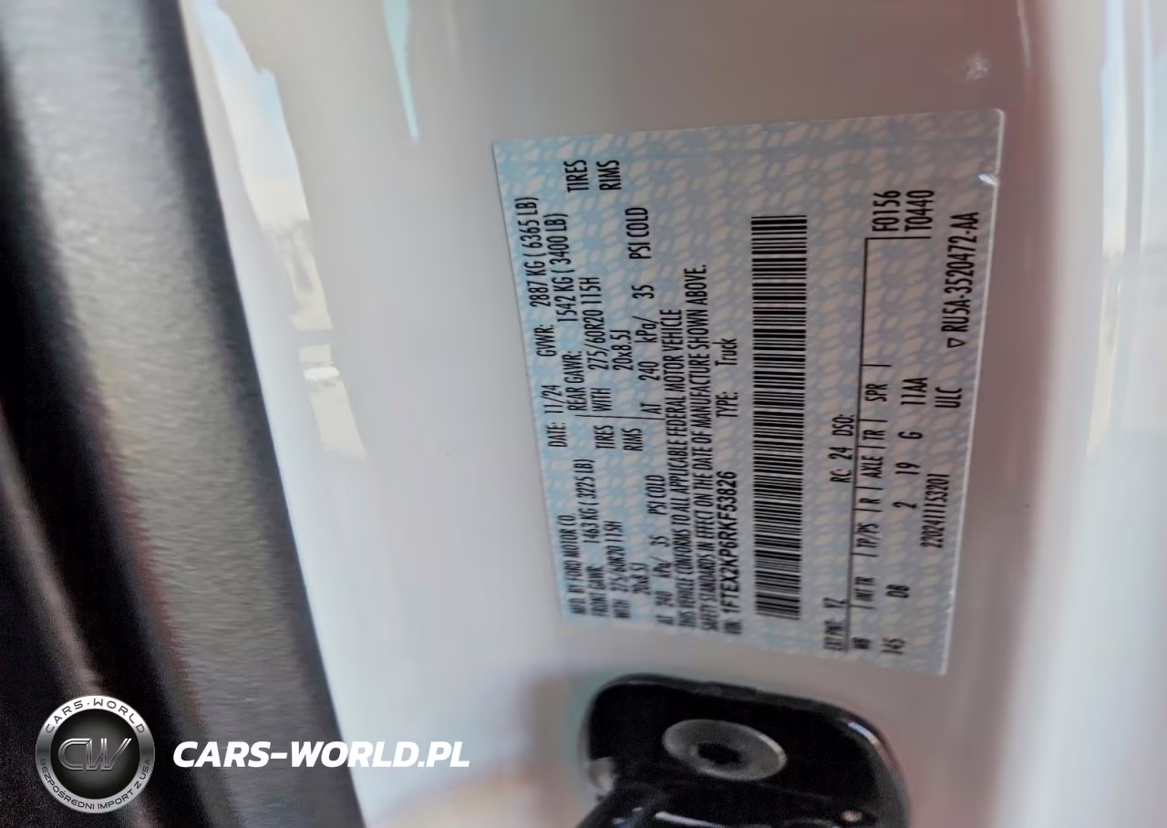 2024 Ford F150 Stx VIN:1FTEX2KP6RKF53826 - 12