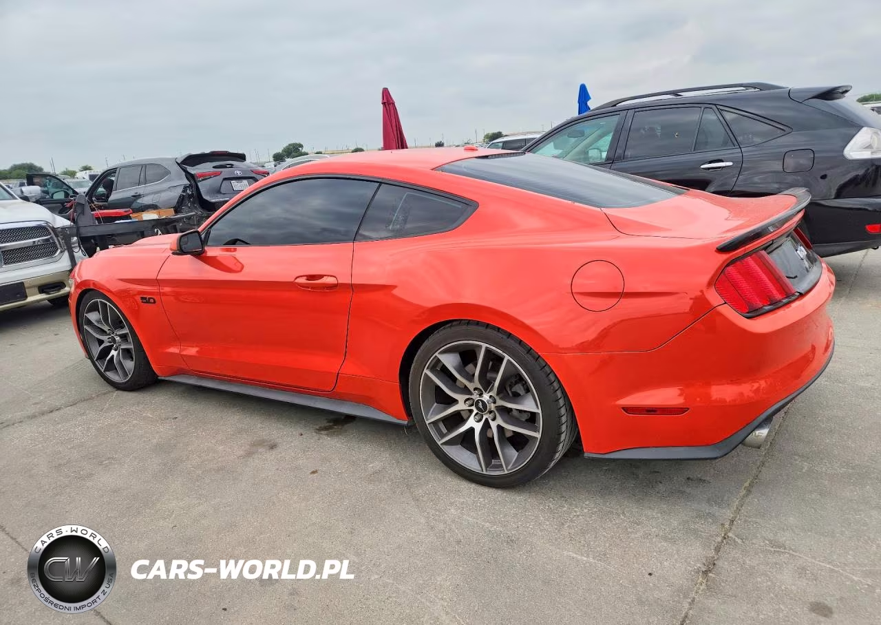 2015 Ford Mustang Gt VIN:1FA6P8CF2F5322595 - 2