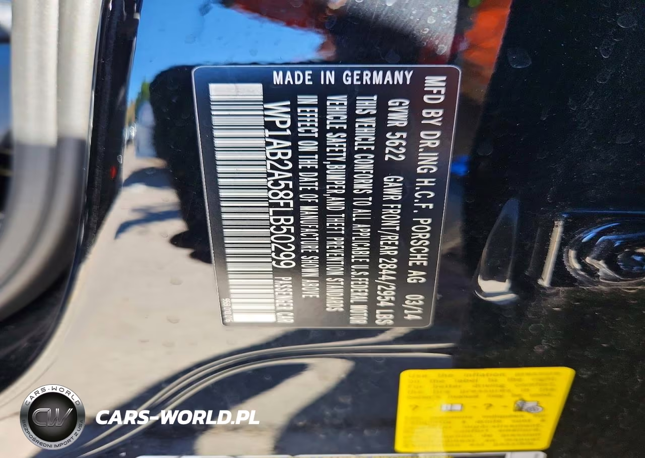 2015 Porsche Macan S VIN:WP1AB2A58FLB50299 - 14