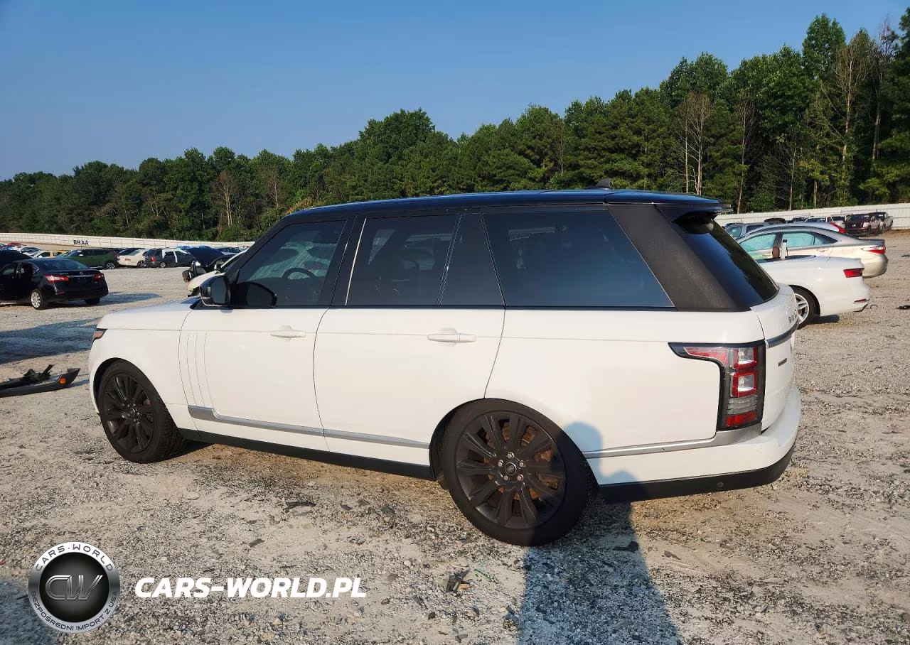 2016 Land Rover Range Rover Supercharged VIN:SALGS2EF5GA260876 - 2