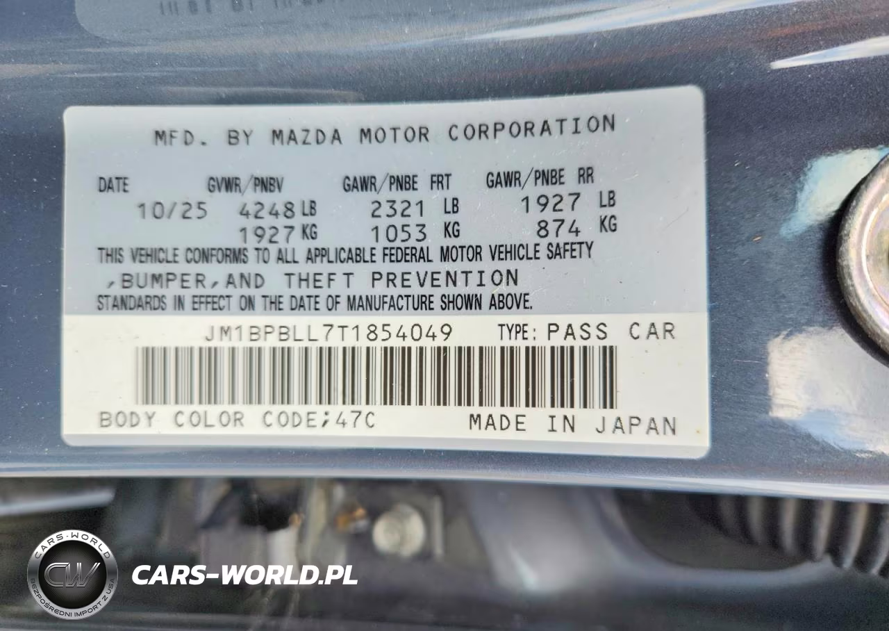 2026 Mazda 3 Preferred VIN:JM1BPBLL7T1854049 - 12