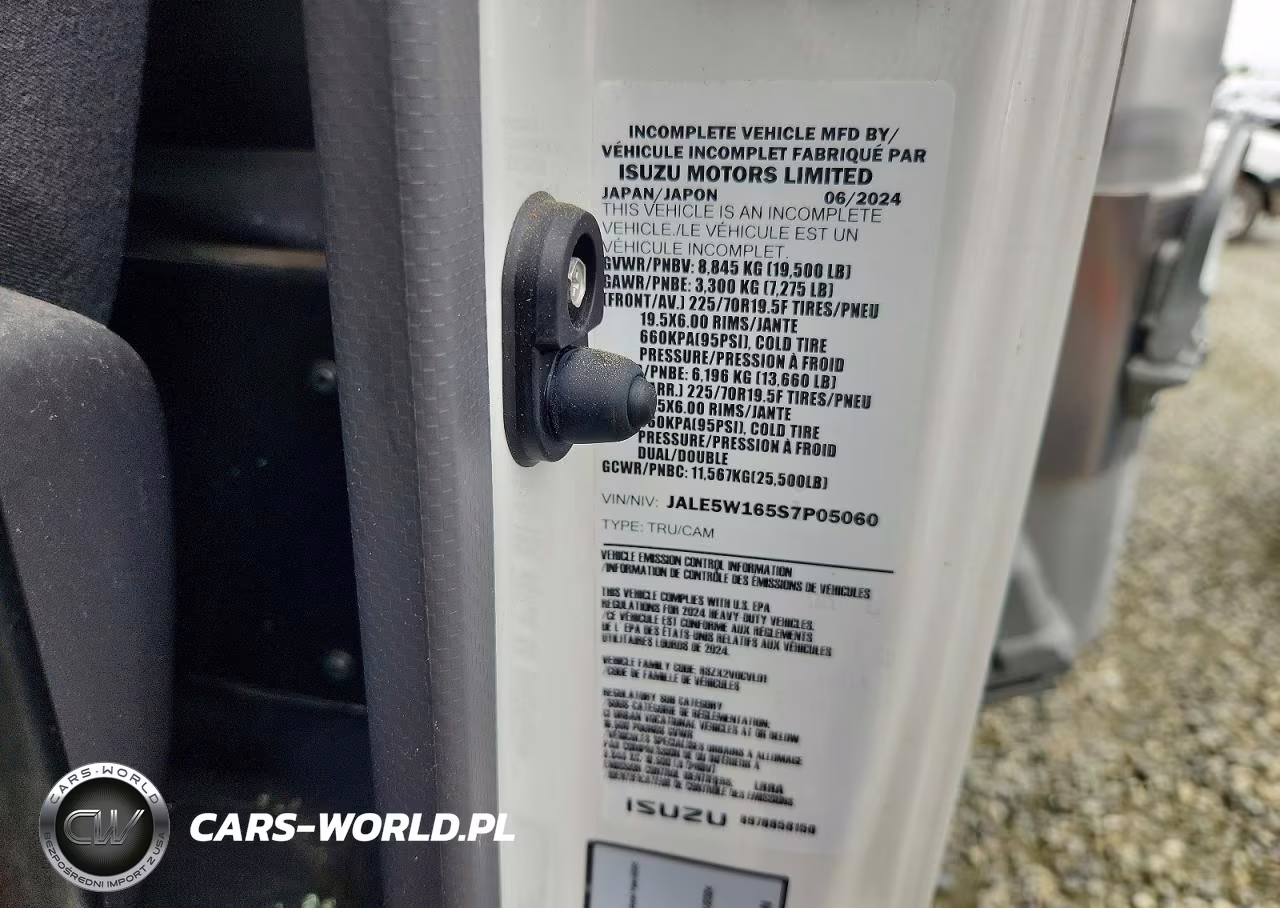 2025 Isuzu Nrr Refrigerated Box Truck VIN:JALE5W165S7P05060 - 13