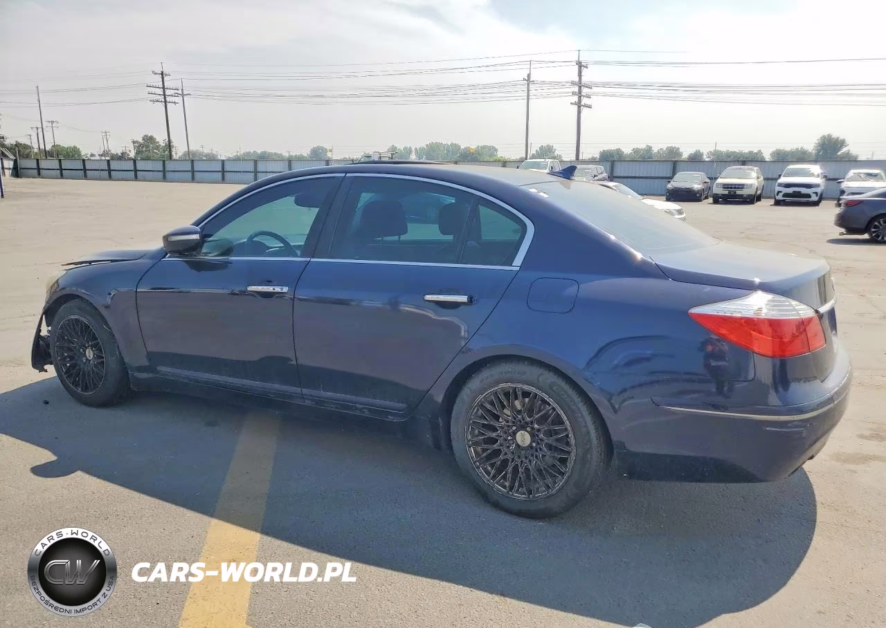 2009 Hyundai Genesis 3.8L VIN:KMHGC46E19U029119 - 2