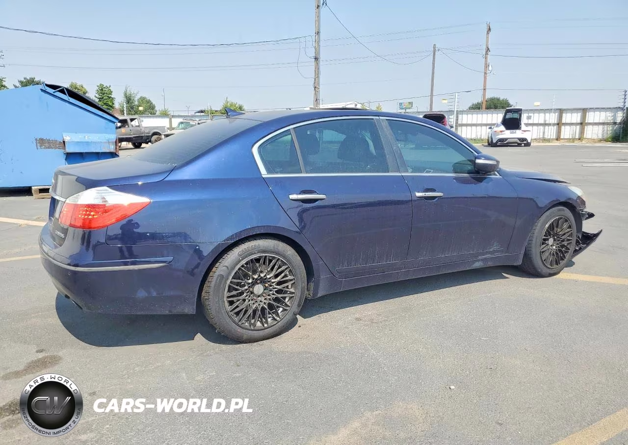 2009 Hyundai Genesis 3.8L VIN:KMHGC46E19U029119 - 3