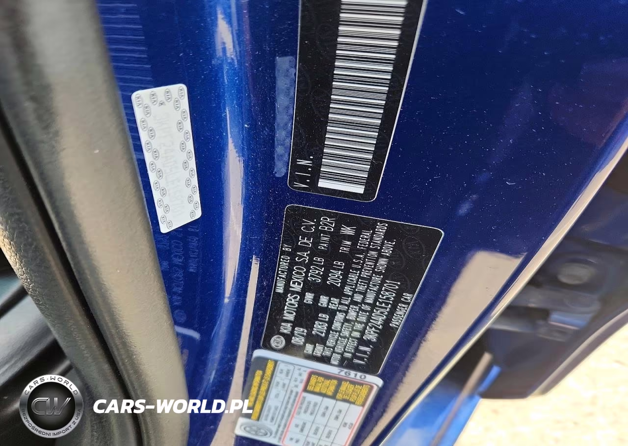 2020 Kia Forte Lxs VIN:3KPF24AD5LE158701 - 12